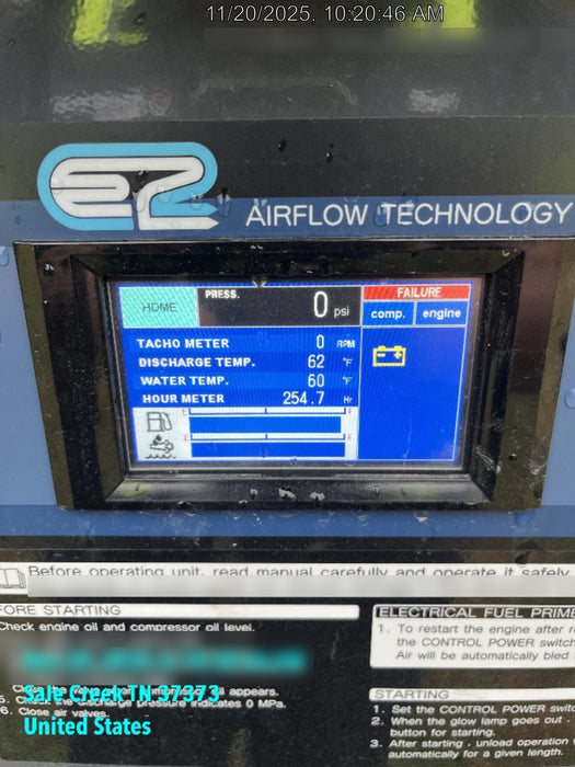 2025 AIRMAN PDSF375DP-6E1