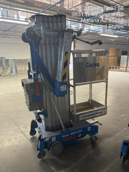 2021 GENIE AWP-30S DC