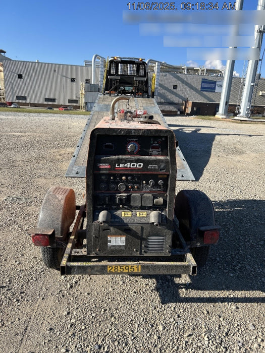 2022 Lincoln Electric LE400 Kubota V1505, Trlr, Cable Rack, Light Kit, ES Decals, T3