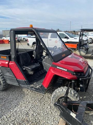 2021 Yanmar YU1000 Canopy, Steel Wheel, Poly WindShield, Beacon, Backup Alarm