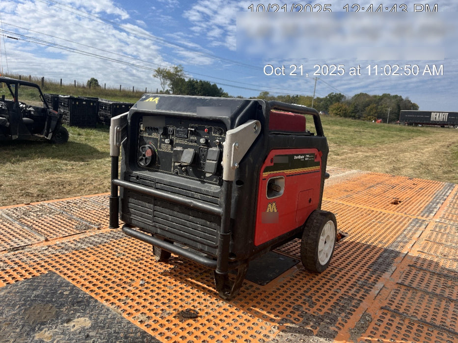 2022 Mi-T-M GEN-8000-IMM1E 7300W, (2) 120V Outlets, GFCI, Inverter