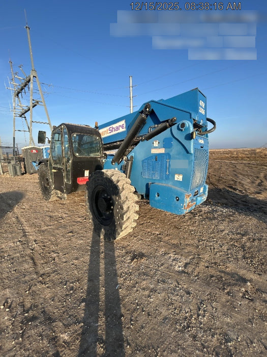 2018 Genie GTH-1056 Genie GTH-1056 w/CAB, Solid Tires, Work Lights, 60" carriage/forks, cab mesh, beacon