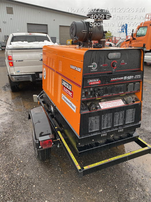 2022 Lincoln Electric Vantage 549X VANTAGE 549X READY-PAK 3