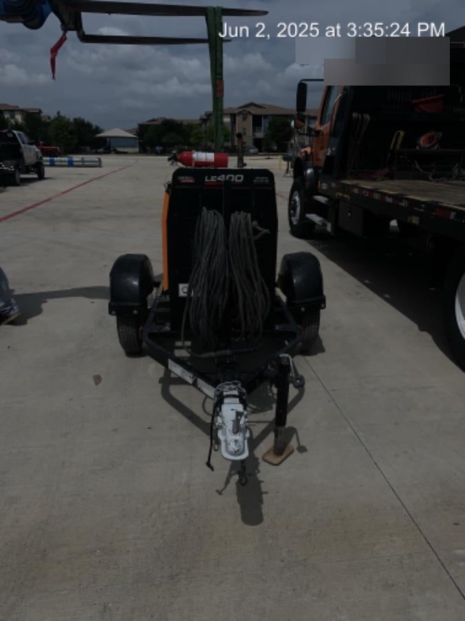 2022 Lincoln Electric LE400 Kubota V1505, Trlr, Cable Rack, Light Kit, ES Decals, T3