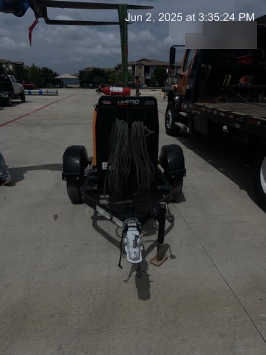 2022 Lincoln Electric LE400 Kubota V1505, Trlr, Cable Rack, Light Kit, ES Decals, T3