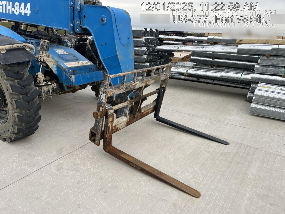 2017 Genie GTH-844 Genie GTH844 Telehandler, 60" Carriage, Solid Tires