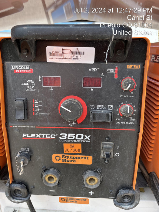 2023 LINCOLN ELECTRIC FLEXTEC 350X