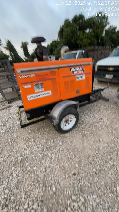 2022 Lincoln Electric Vantage 549X Crosslink Technology, Trailer Mounted, ES Decals, T3