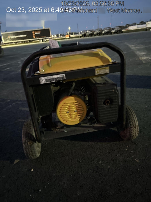 2023 Atlas Copco P6500W 5.5kW, AC390FD Gasoline Engine, Wheel & Handle Kit, (2) 120V Duplex 15A + (1) 120/240V 30A Twist Lock