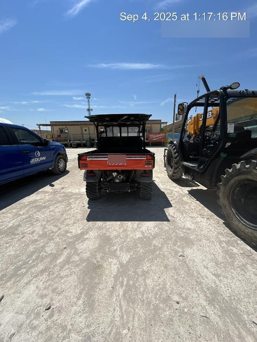2021 Kubota RTV-X1140W-H Plastic Canopy, Windshield Acrylic Clear, LED Strobe Light, Wire Harness Kit, Back up Alarm
