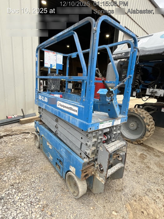 2019 Genie GS-1930 Fixed Rails with Chain Entry