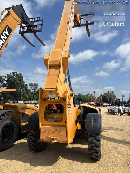 2020 JCB 509-42 Canopy, Solid Tires, Work Lights, Beacon, Aux Hydraulics, Back up Alarm, Lifting Eye, ES Decals