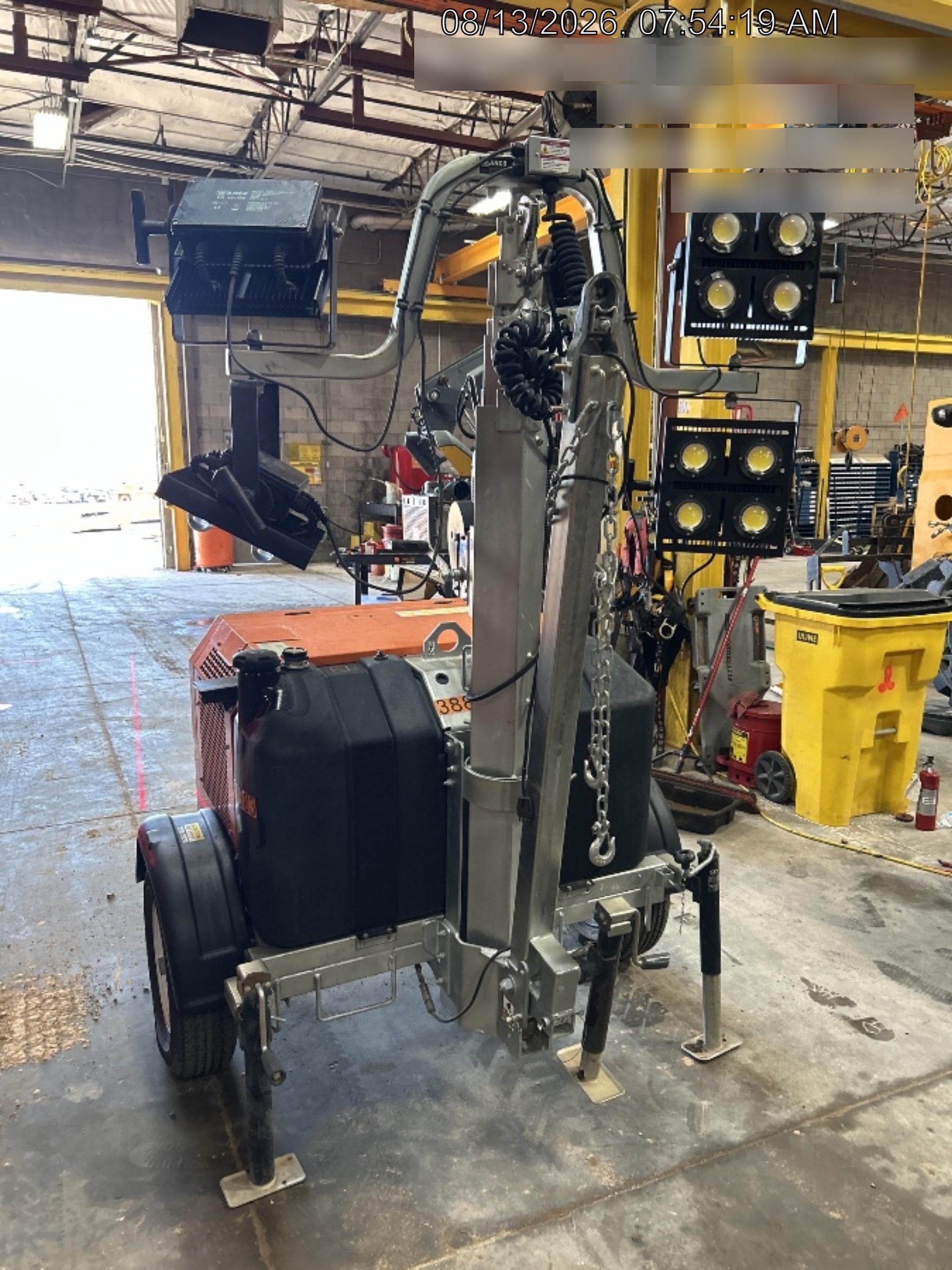 2024 Wanco WLTT-4MM4K Diesel, Deep Sea Controller, Shore Power Plug, Auto Start, (4) 350W LED Floodlights, 4kW Generator, 60 Gal Fuel Tank, 2" Ball, T3