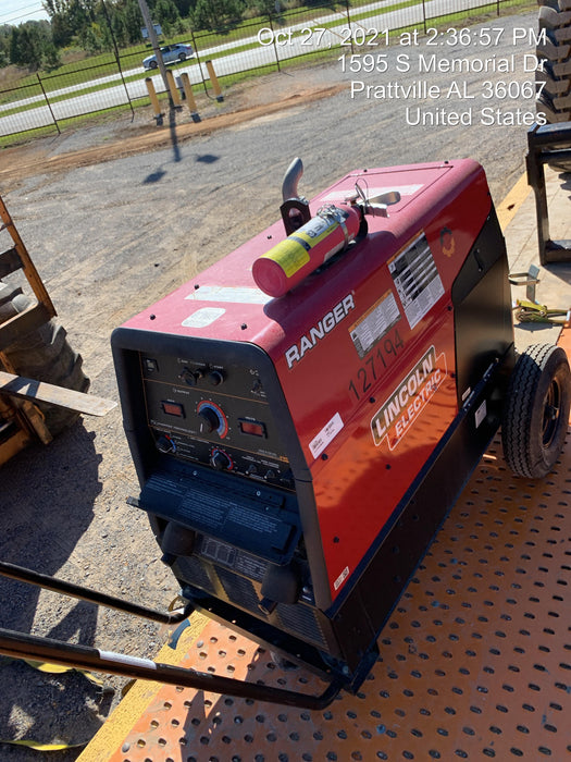 2021 Lincoln Electric Ranger 305 LPG K3430-1, Ranger 305 LPG, Undercarriage, Tank Holder & Strap, 10kw AC Gen, 25hp Kohler LPG Eng