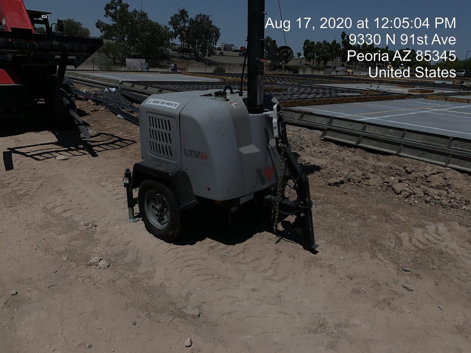 2019 Wacker Neuson LTV6K-LED Standard LED Towable Light Tower w/None