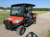 Kubota RTV-X1140W-H 4WD, LED Strobe, Windshield Acrylic Clear, Plastic Canopy, Wire Harness Kit, Backup Alarm
