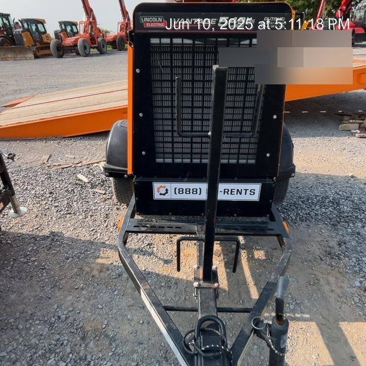 2021 Lincoln Electric Vantage 549X Ready Pak 3, ORANGE (includes trailer, cable rack, fender light kit)