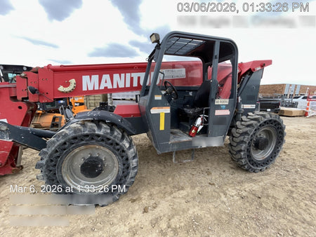 2018 Manitou MTA10055 Manitou MTA10055 - Canopy, Worklights, Beacon, 66" Carriage, 60" Forks, Solid Tires, Aux Hydraulics