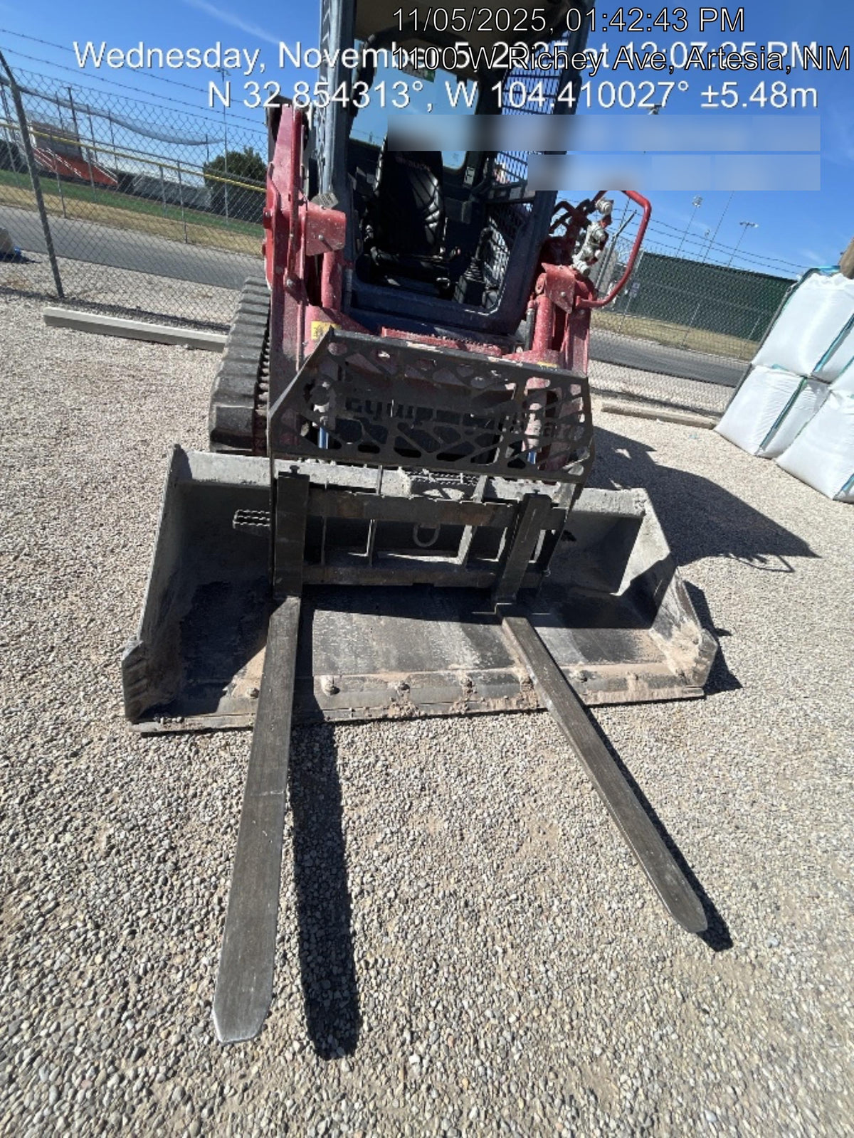 2021 PALADIN 48" Pallet Fork Assembly