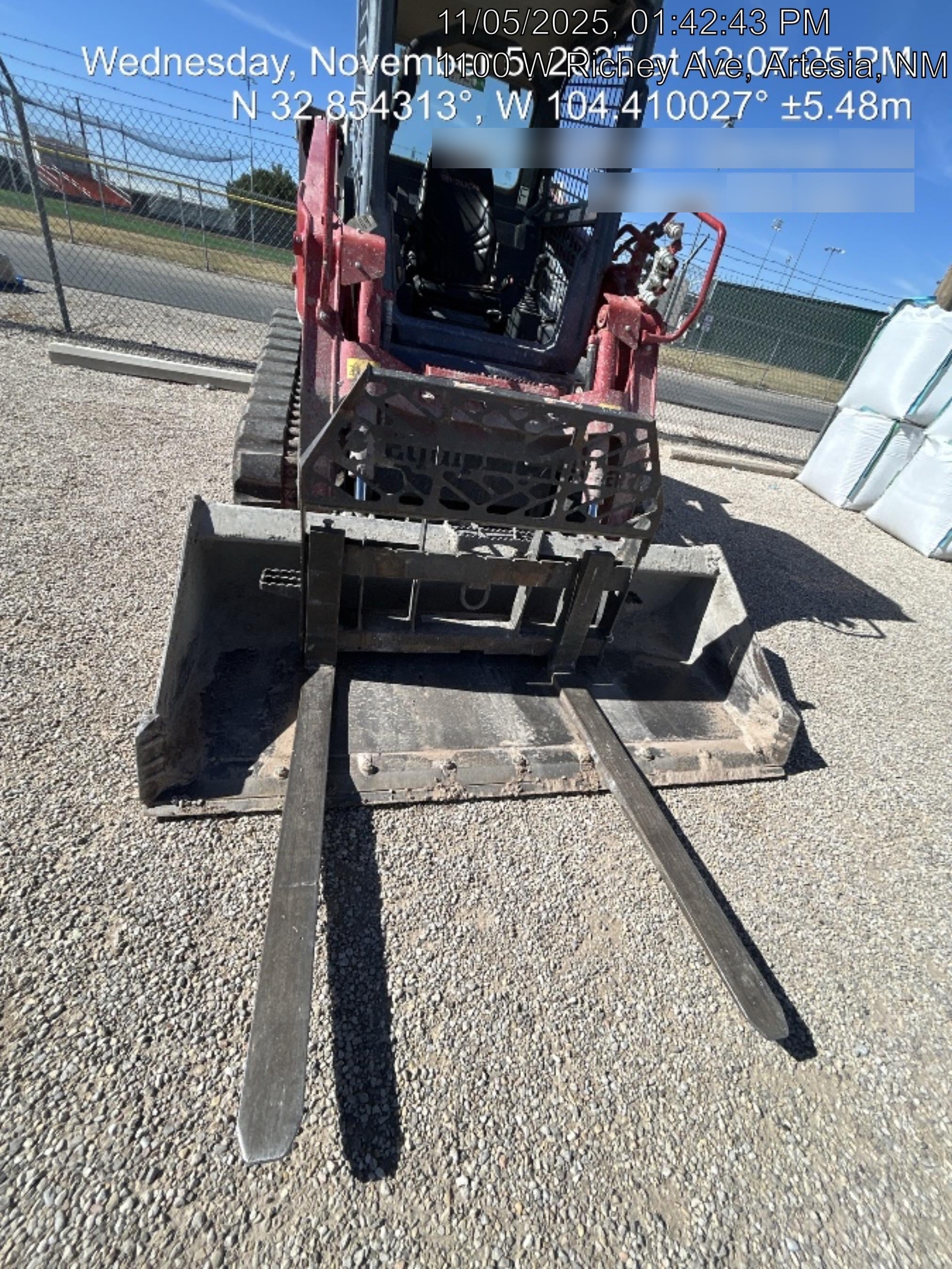 2021 PALADIN 48" Pallet Fork Assembly