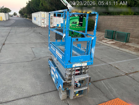 2020 Genie GS-1930 Solid Non Marking Tires, Beacon, Folding rails with half height swing gate, 800W Inverter