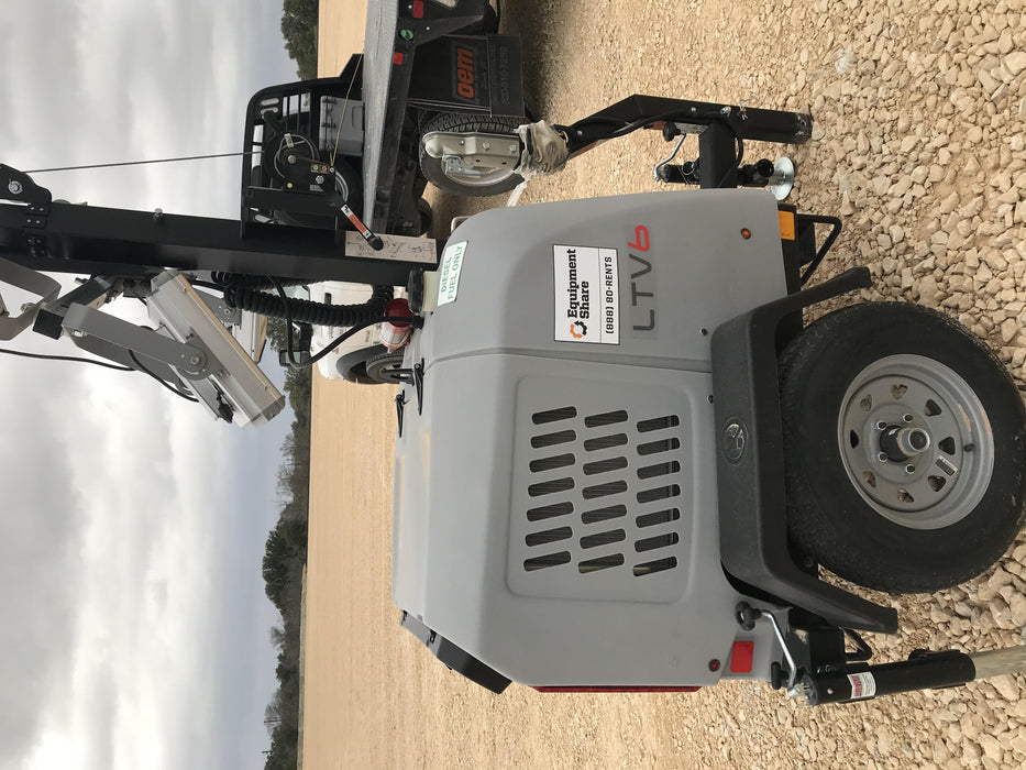 2019 Wacker Neuson LTV6K-LED LTV6K Light Tower, LED 300W, Telematics EQ SH Kubota