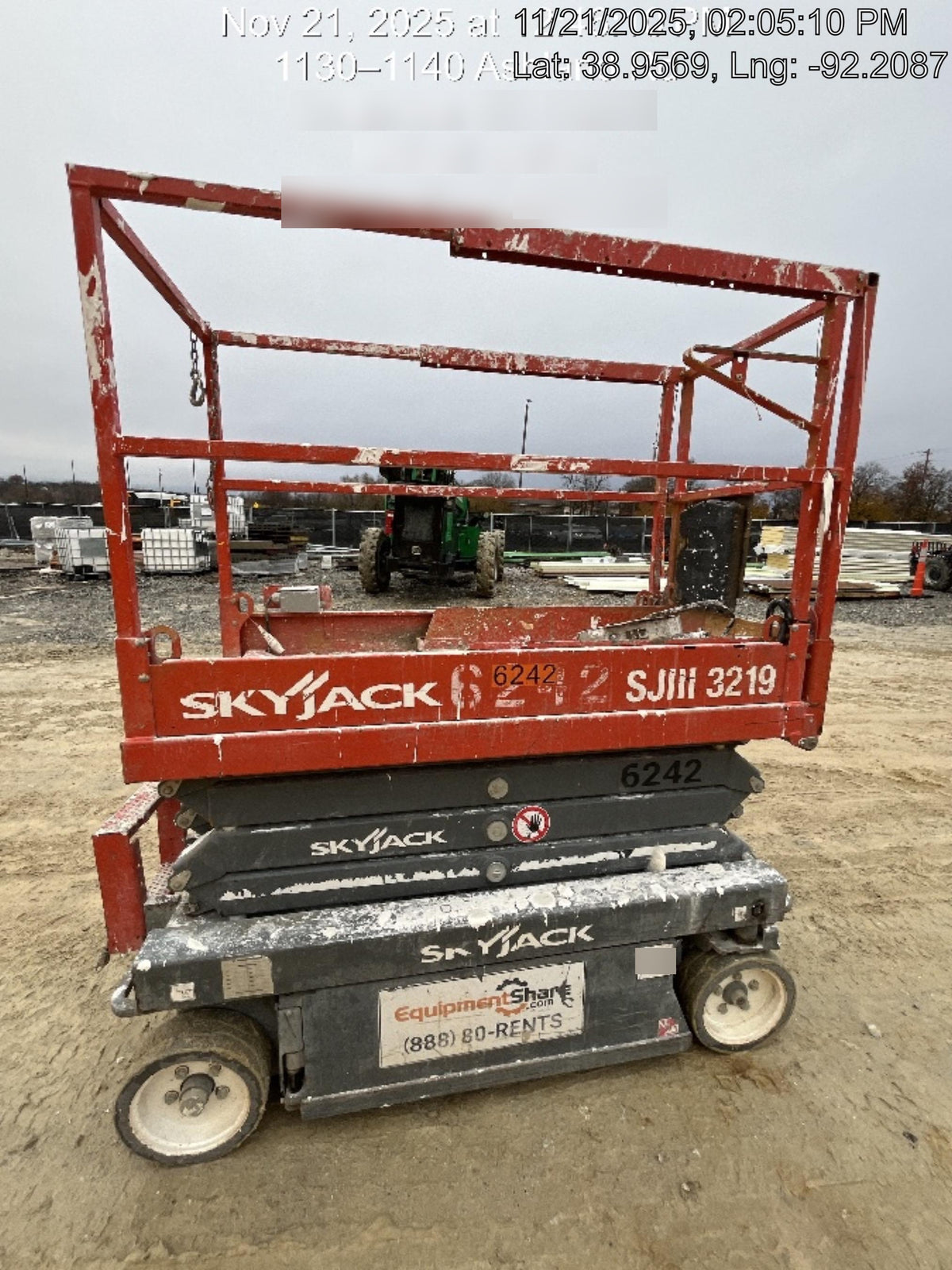 2017 Skyjack SJIII-3219 Skyjack SJ3219, Trojan Battery Set, Extended Warranty 5yr/5k hr