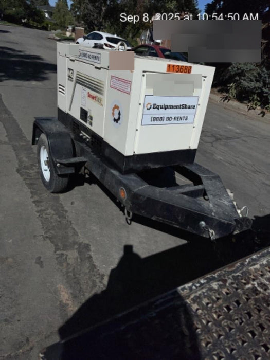 2020 Multiquip DLW400ESA4 400 amp Welder, 14kW, 120/240V, T4F Kubota, Trailer