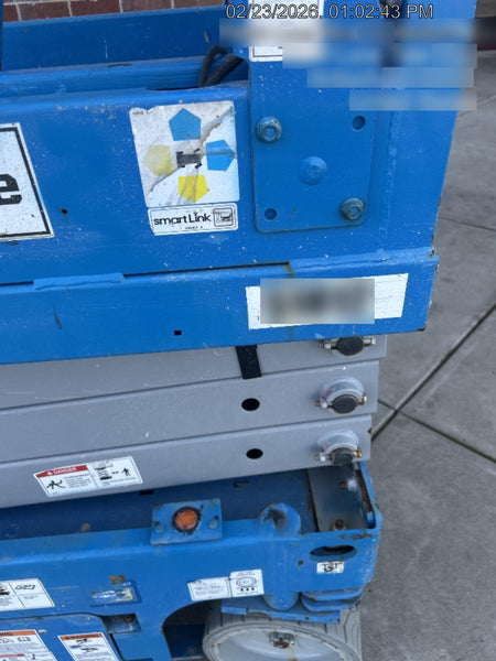2019 Genie GS-1930 Half Height Swing Gate, 800W Inverter