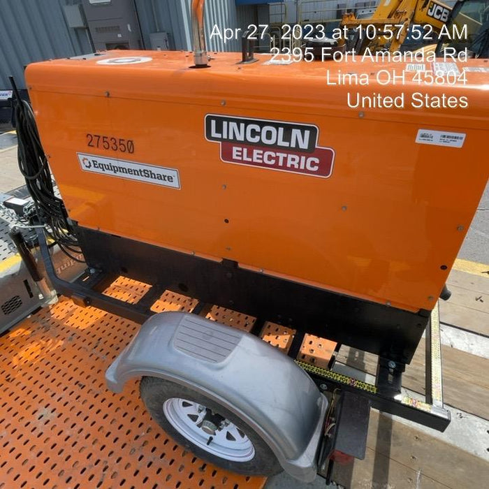 2022 Lincoln Electric LE400 Kubota V1505, Trlr, Cable Rack, Light Kit, ES Decals, T3
