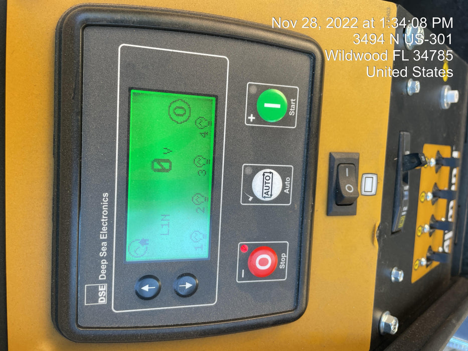 2022 Allmand NLV3GR (4) LED Light Fixture 350W, 23' Vertical Mast, 3kW Prime, Towable