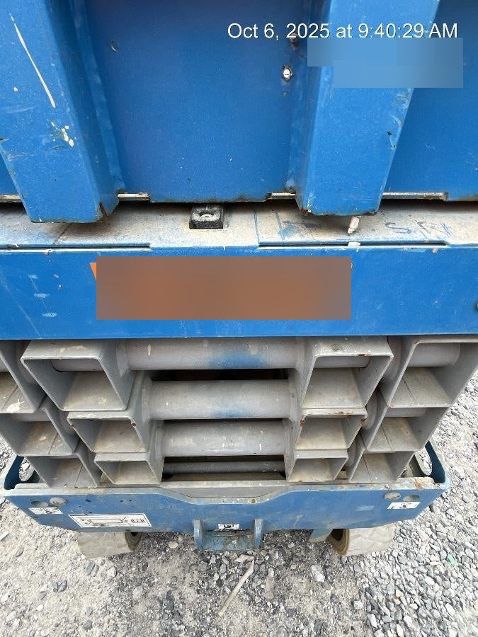 2019 Genie GS-1930 Fixed Rails with Chain Entry