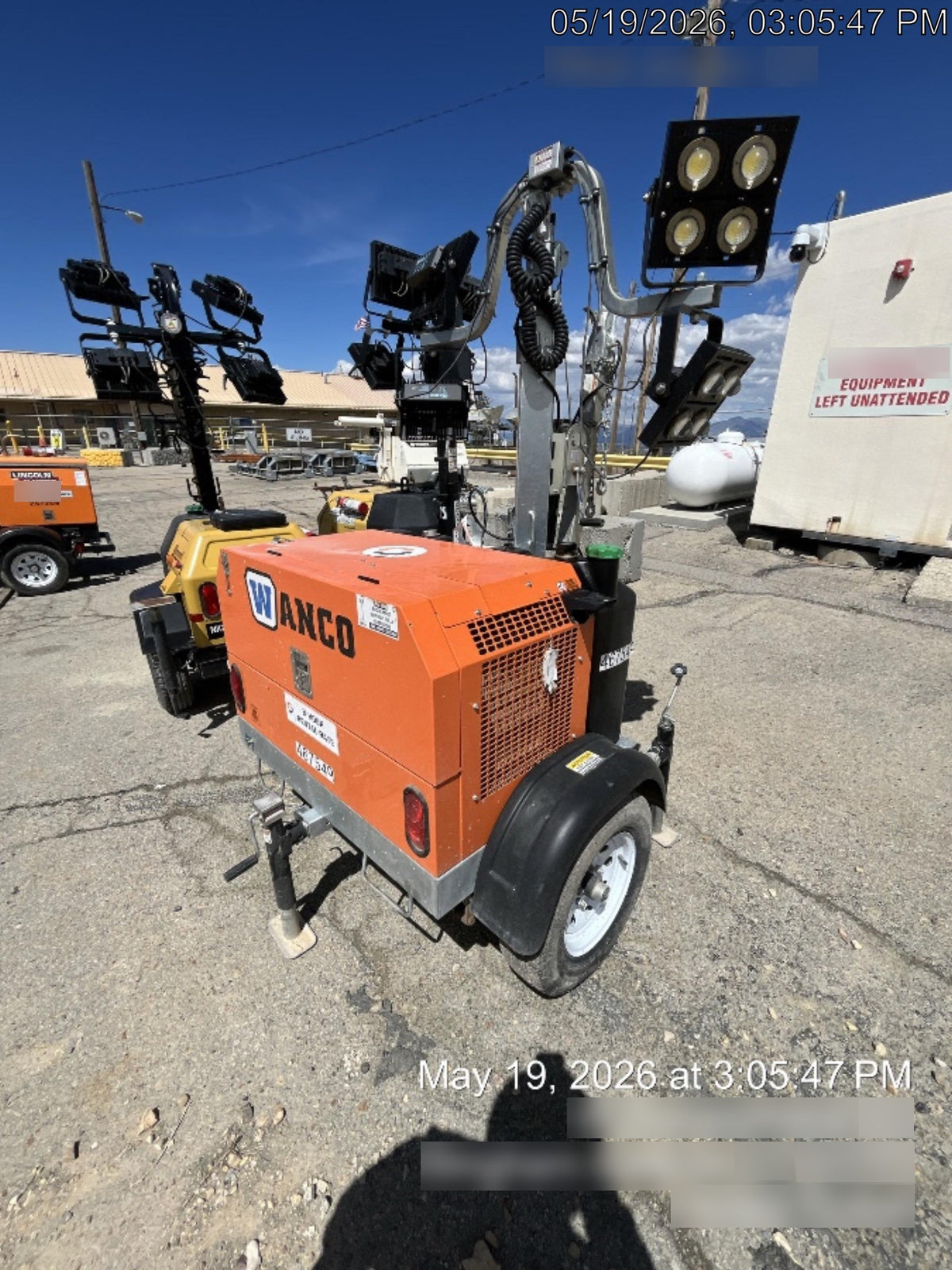 2024 Wanco WLTT-4MM4K Diesel, Deep Sea Controller, Shore Power Plug, Auto Start, (4) 350W LED Floodlights, 4kW Generator, 60 Gal Fuel Tank, 2" Ball, T3