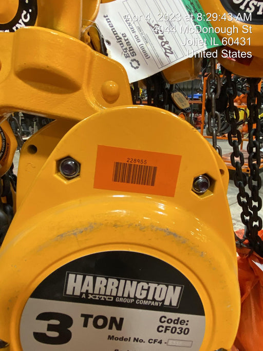 2022 HARRINGTON CF030-15