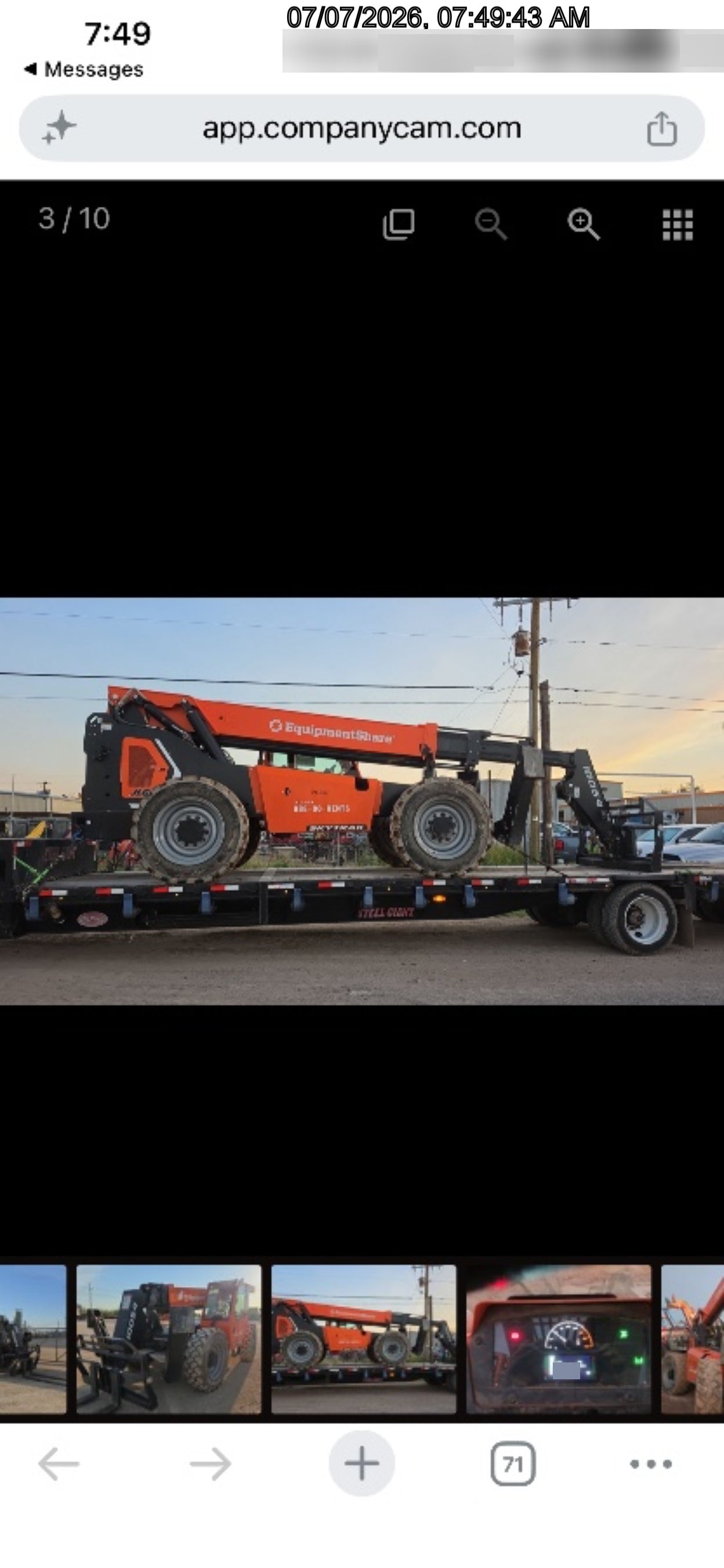 2025 SKYTRAK 10054