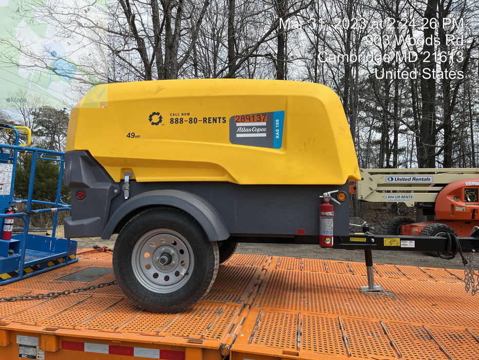 2023 ATLAS COPCO XAS188 CWK
