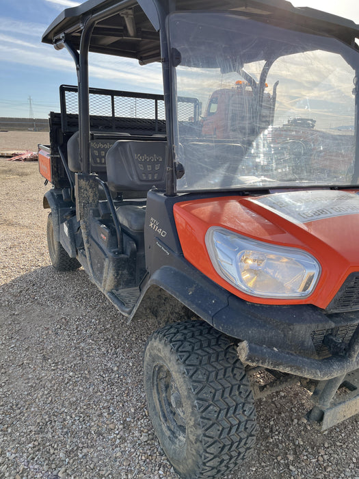 2022 Kubota RTV-X1140W-H Plastic Canopy, Windshield Acrylic Clear, LED Strobe Light, Wire Harness Kit, Back up Alarm