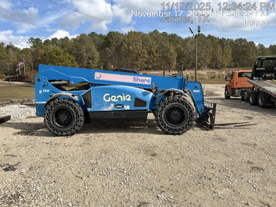 2017 Genie GTH-844 Genie GTH-844, Solid Tires, 60" carriage/forks, Open ROPS, Work Lights