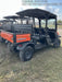 Kubota RTV-X1140W-H 4wd Utility Cart, LED Strobe, Windshield Tempered Glass, Pastic Canopy, Wire Harness Kit, Backup Alarm