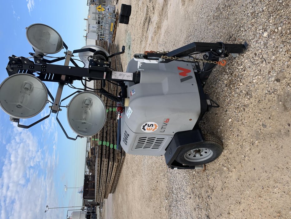 2018 Wacker Neuson LTV6L-MH LTV6L Mobile Light Tower w/Fuel Level Sensor Installed