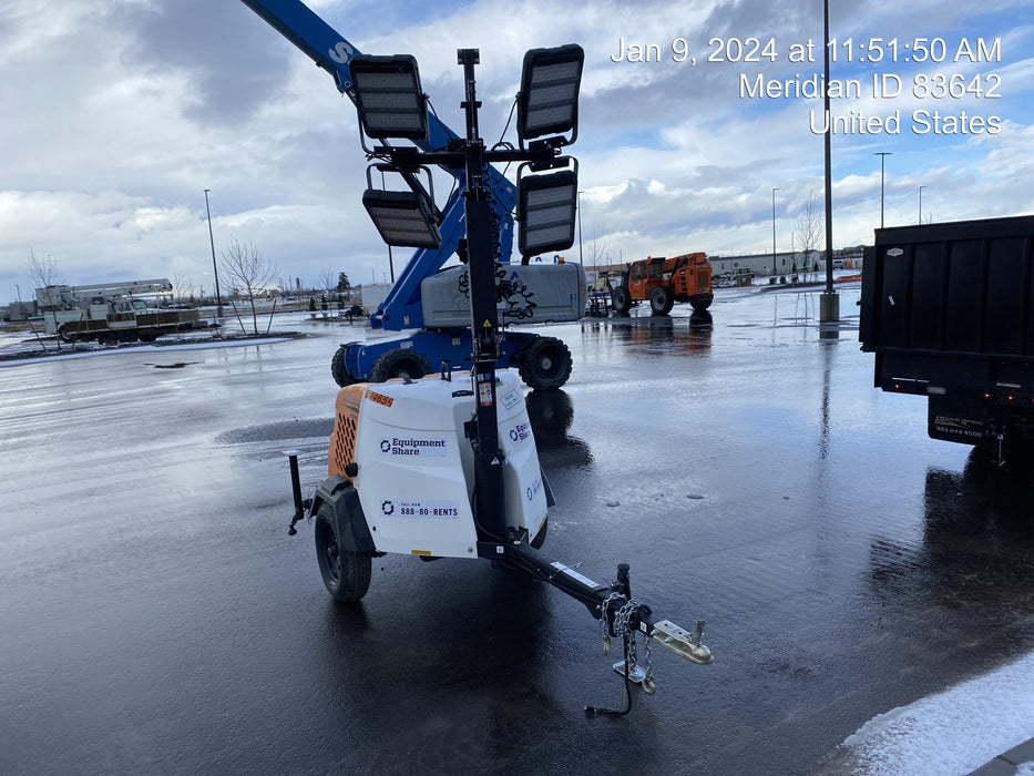 2023 Generac MLT2 Diesel, Flex Switch 120V Input, Powerzone Controller, (4) 320W LED Lights, 4kW Generator, 39.9 Gal Fuel Tank, 2" Ball, T3