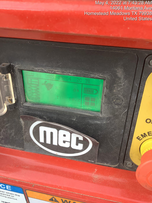 2019 MEC 1330SE Standard Options, MachineLink Keypad and Telematics