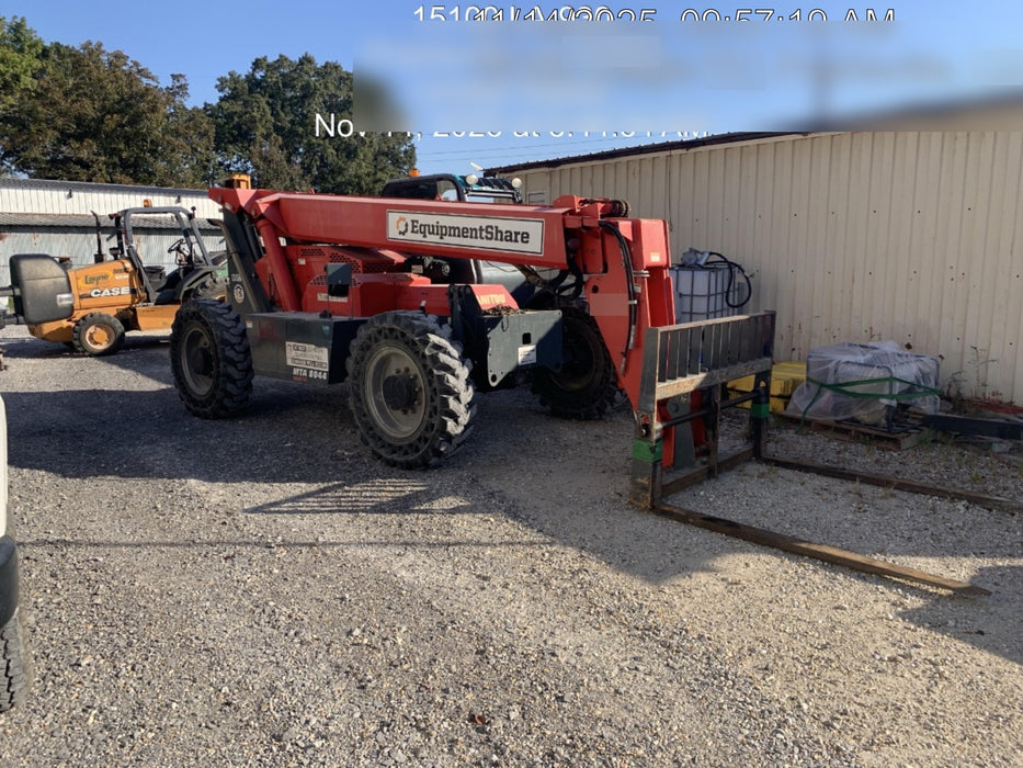 2018 Manitou MTA8044 MTA 8044 - 74 HP T4, Canopy, Worklights/Strobe, Beacon, 66" Carriage, 48" Forks, Solid Tires, Lift Hook, Aux Hydraulics