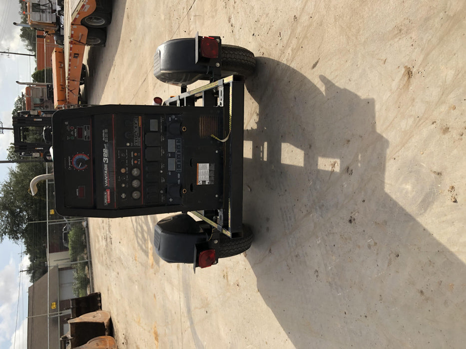 2018 Lincoln Electric Vantage 322 Lincoln Vantage 322 Welder Ready Pak 3 - Vantage 322, Trailer, Fender and light kit, Cable rack