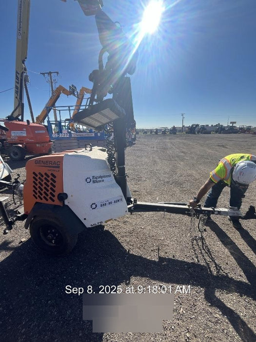 2023 Generac MLT2 Diesel, Flex Switch 120V Input, Powerzone Controller, 
(4) 320W LED Lights, 4kW Generator, 39.9 Gal Fuel Tank, 2" Ball, T3