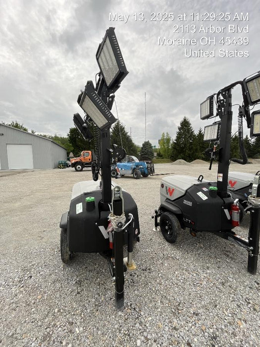 2024 Wacker Neuson LTT4 Diesel, Kohler KDW702, Deep Sea Controller, Auto Start, LED 320W, Bypass Outlet, T3