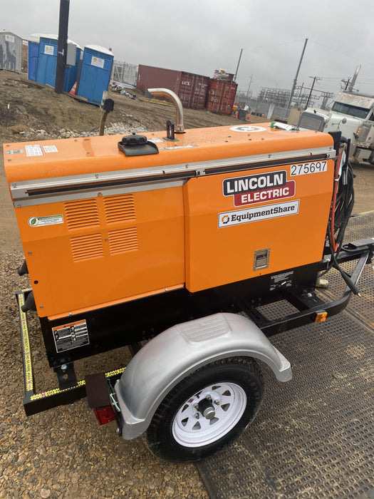 2022 Lincoln Electric LE400 Kubota V1505, Trlr, Cable Rack, Light Kit, ES Decals, T3