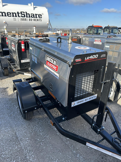 2024 Lincoln Electric LE400 Kubota V1505, Trlr, Cable Rack, Light Kit, ES Decals, T3