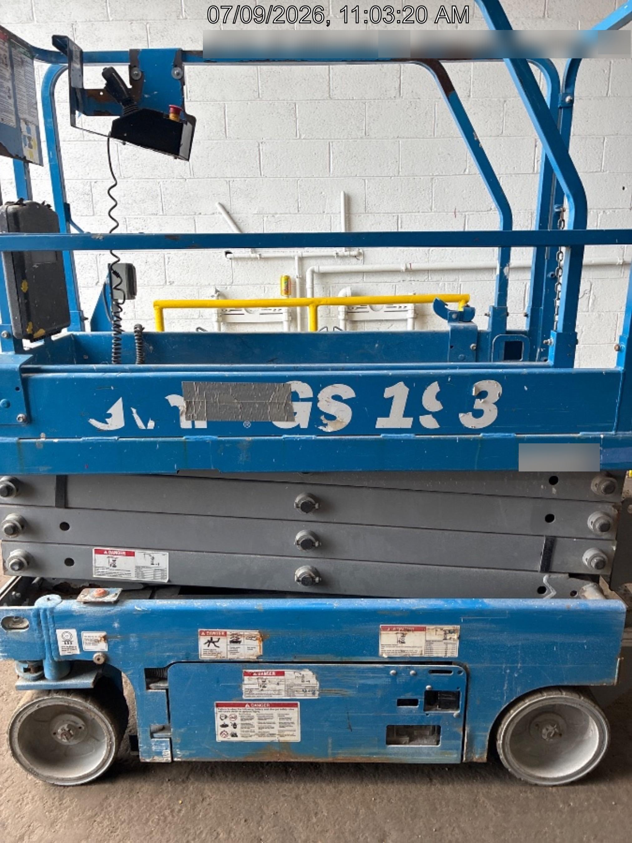 2018 Genie GS-1930 Genie GS-1930 w/Fixed Rail, Chain Entry