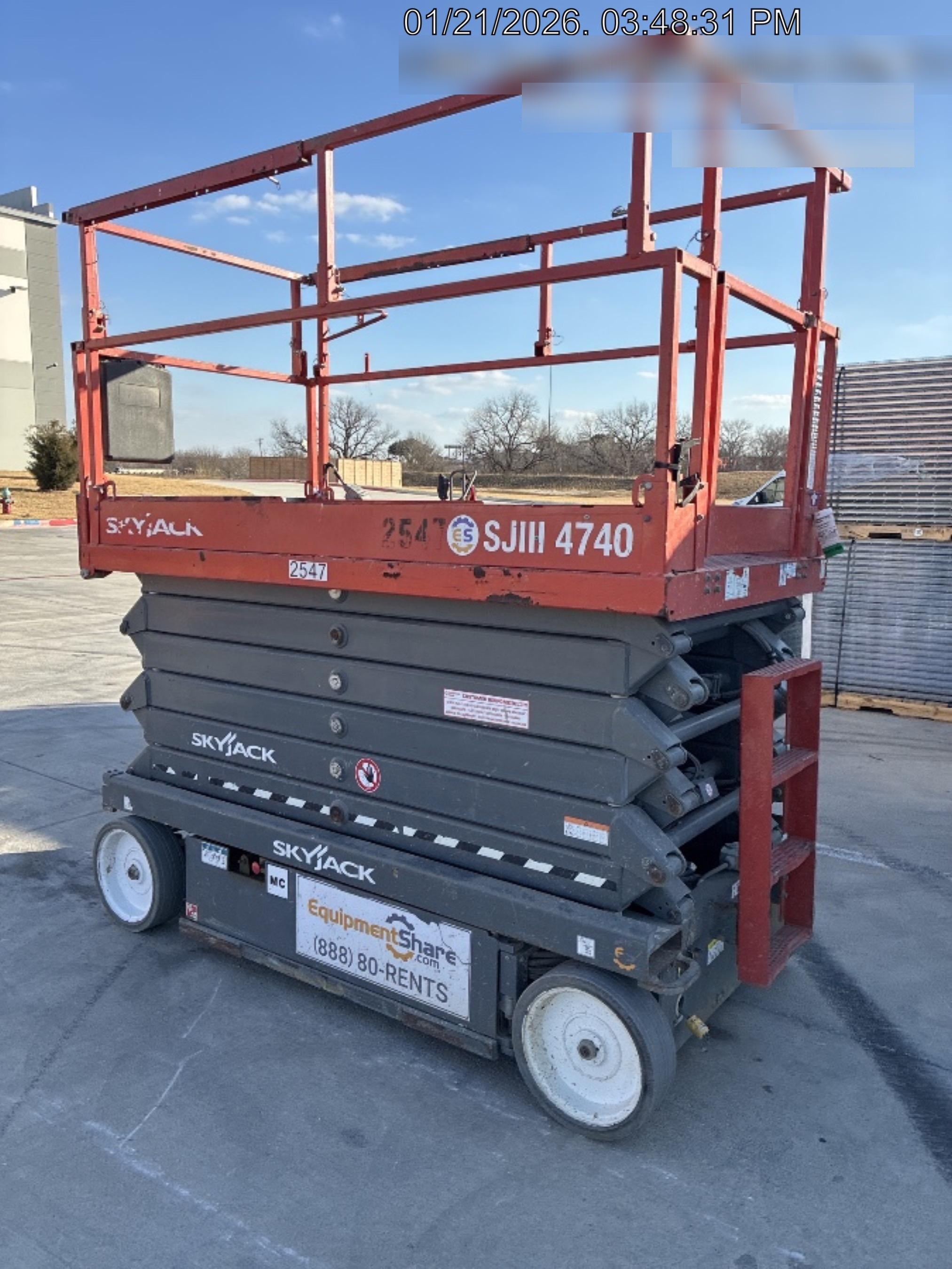 2016 SKYJACK SJIII-4740